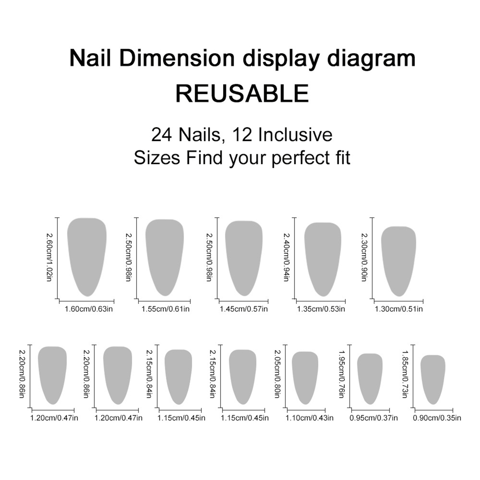 Resin Art Kits - Unhas Postiças Femininas Adesivas com Arte