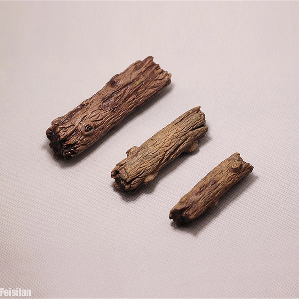 Resin Art Tree - Mini Tronco Branch Stump Miniaturas, Fairy