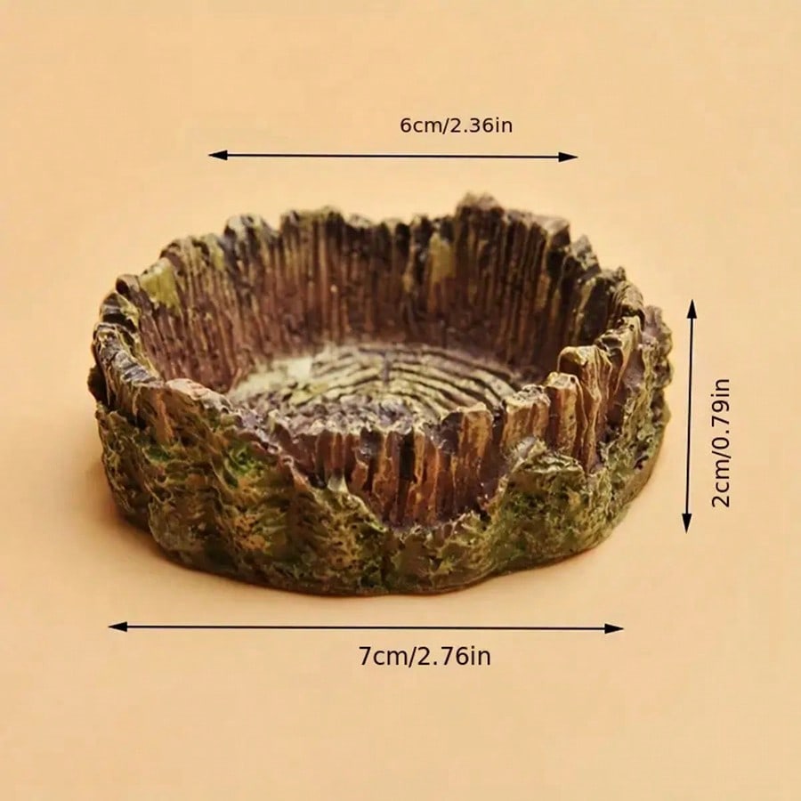 Resin Art Tree - 1 unidade de tigela para comida