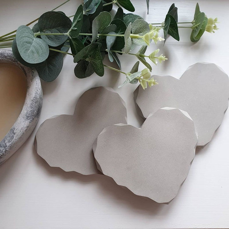Resin Art Coasters - Borda irregular bandeja de silicone molde