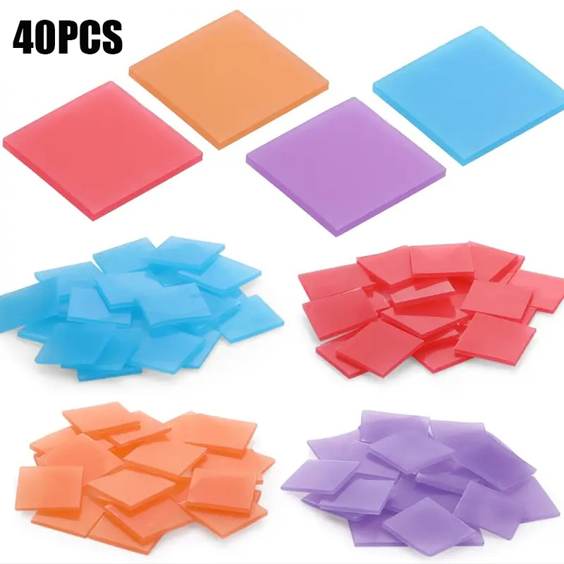 Resin Art Diy - 40 Peças de Cera para Pintura