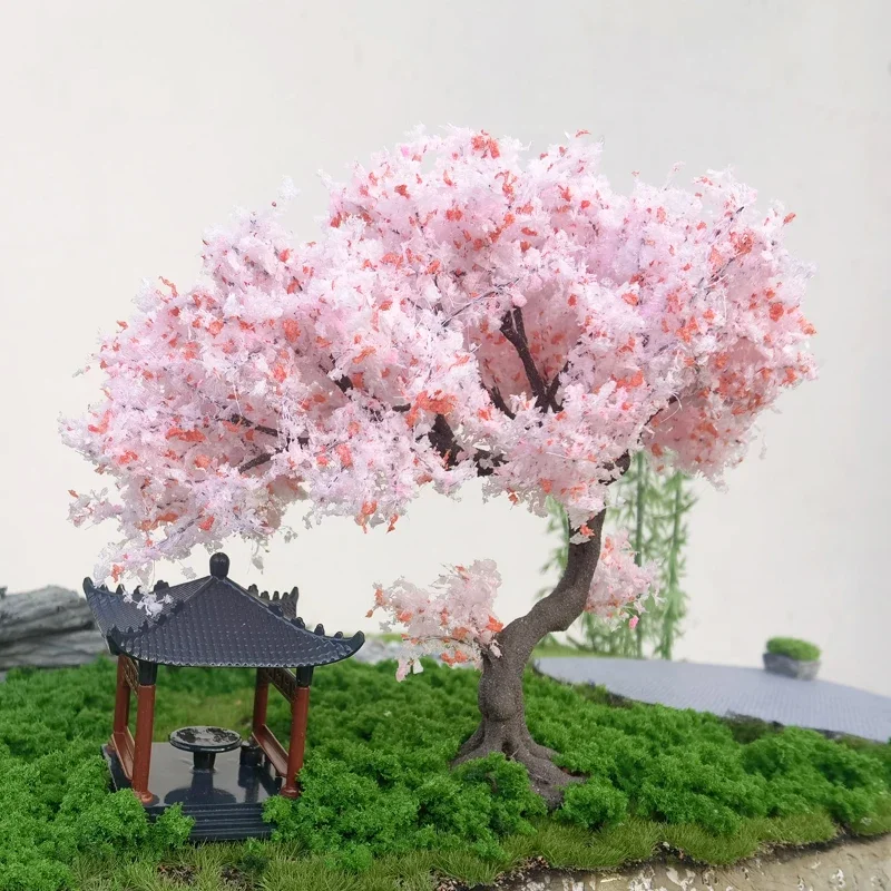 Resin Art Tree - Modelo de Cerejeira com Formato Curvo