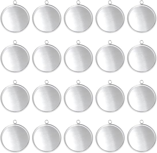 20 peças de aço inoxidável mol - Resin Art Diy avaliação e preço