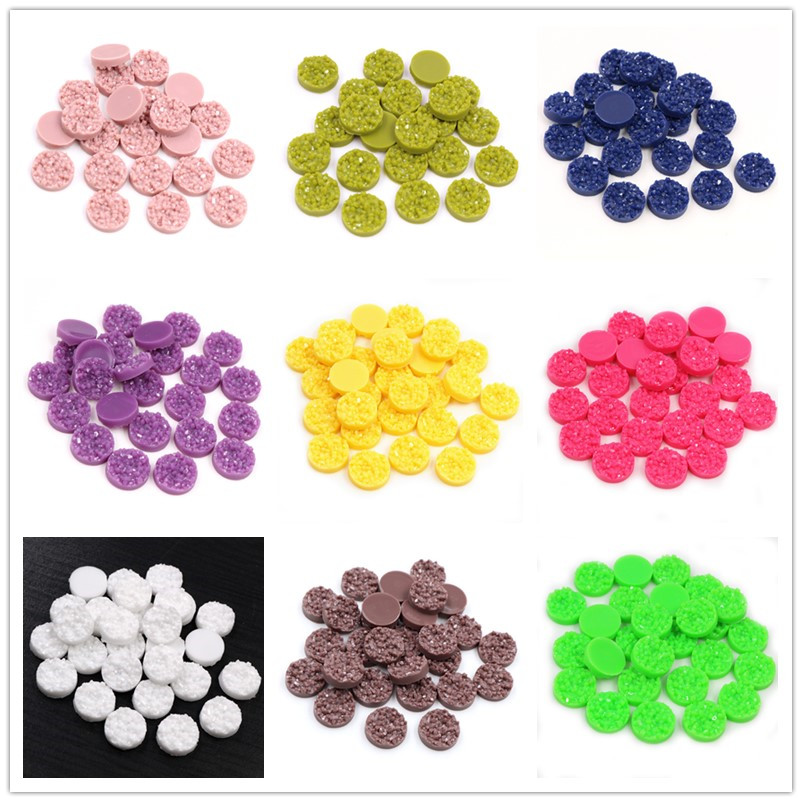 40 peças cabochões druzy de re - Resin Art Kits For Adults avaliação e preço