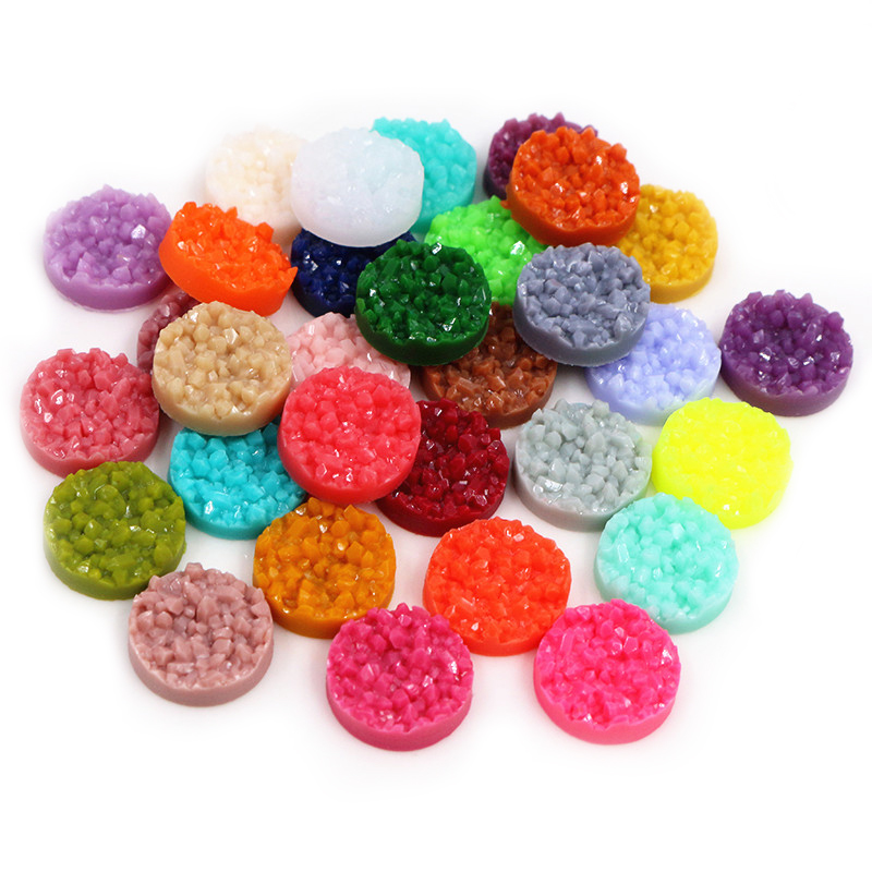 40 peças cabochões druzy de re - Resin Art Kits For Adults avaliação e preço