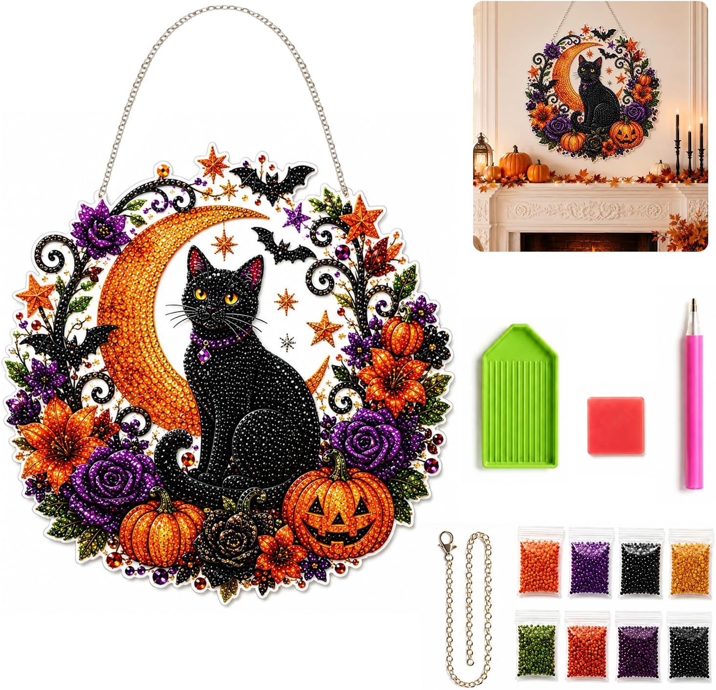 Kit de Arte Diamante de Abóbor - Resin Art Kits avaliação e preço