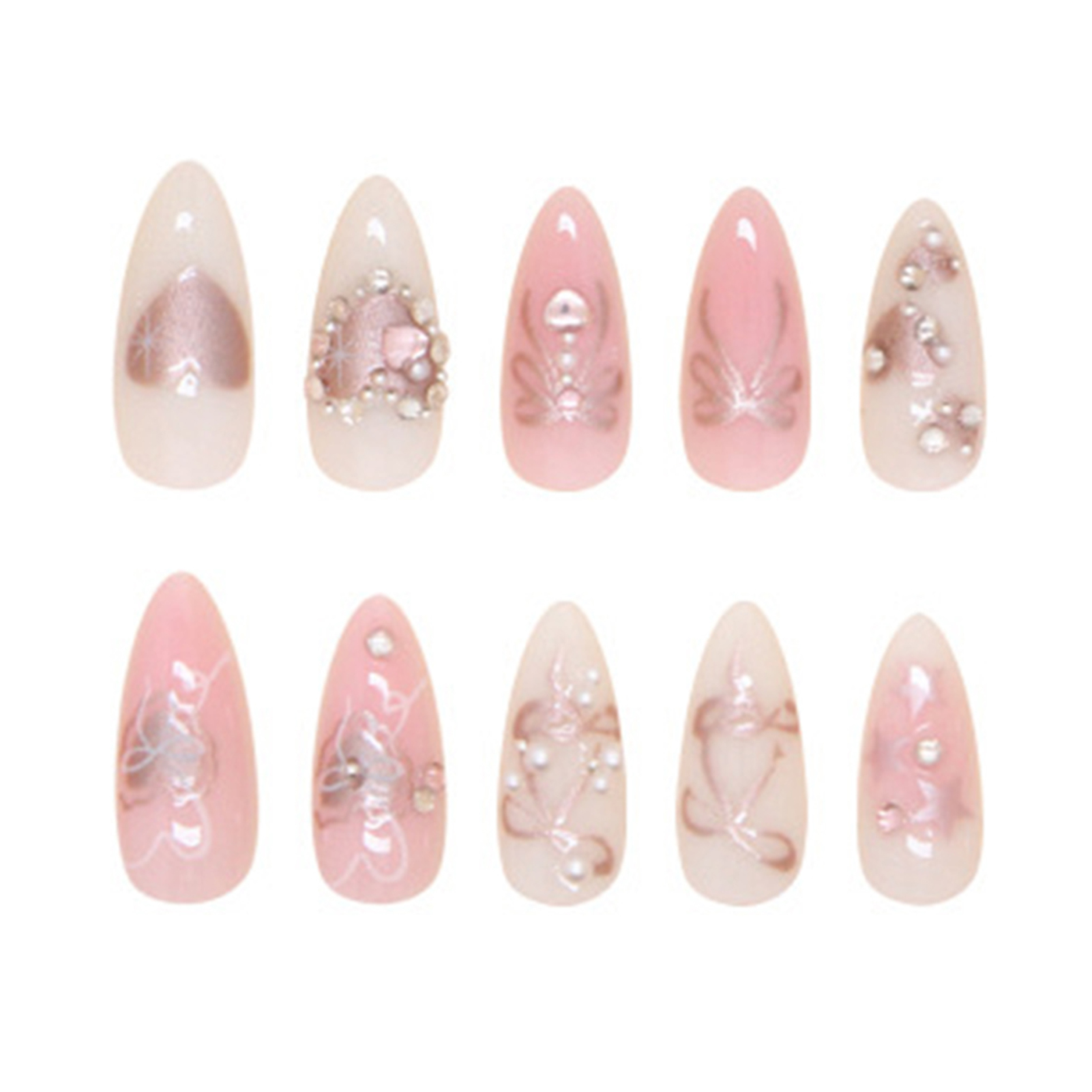 Unhas Postiças Fáceis de Aplic - Resin Art Kits avaliação e preço