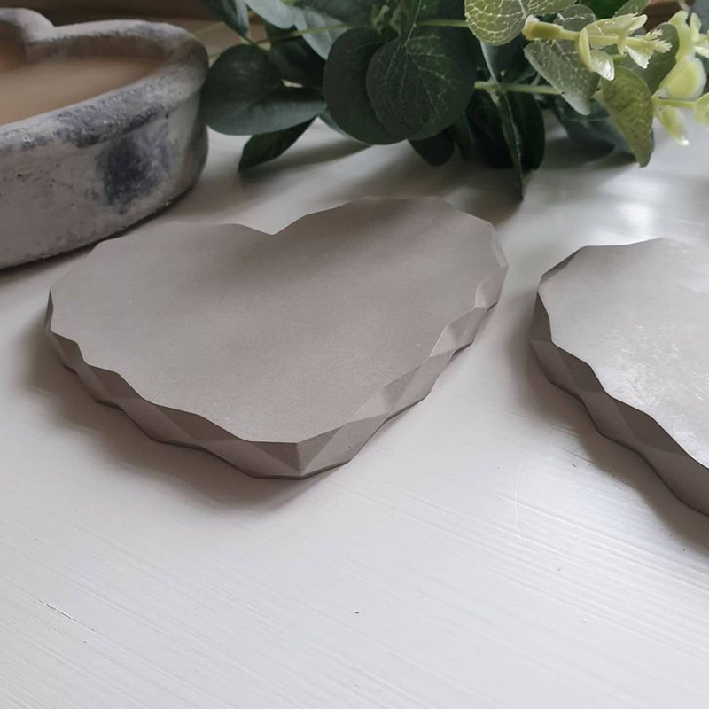 Borda irregular bandeja de sil - Resin Art Coasters avaliação e preço