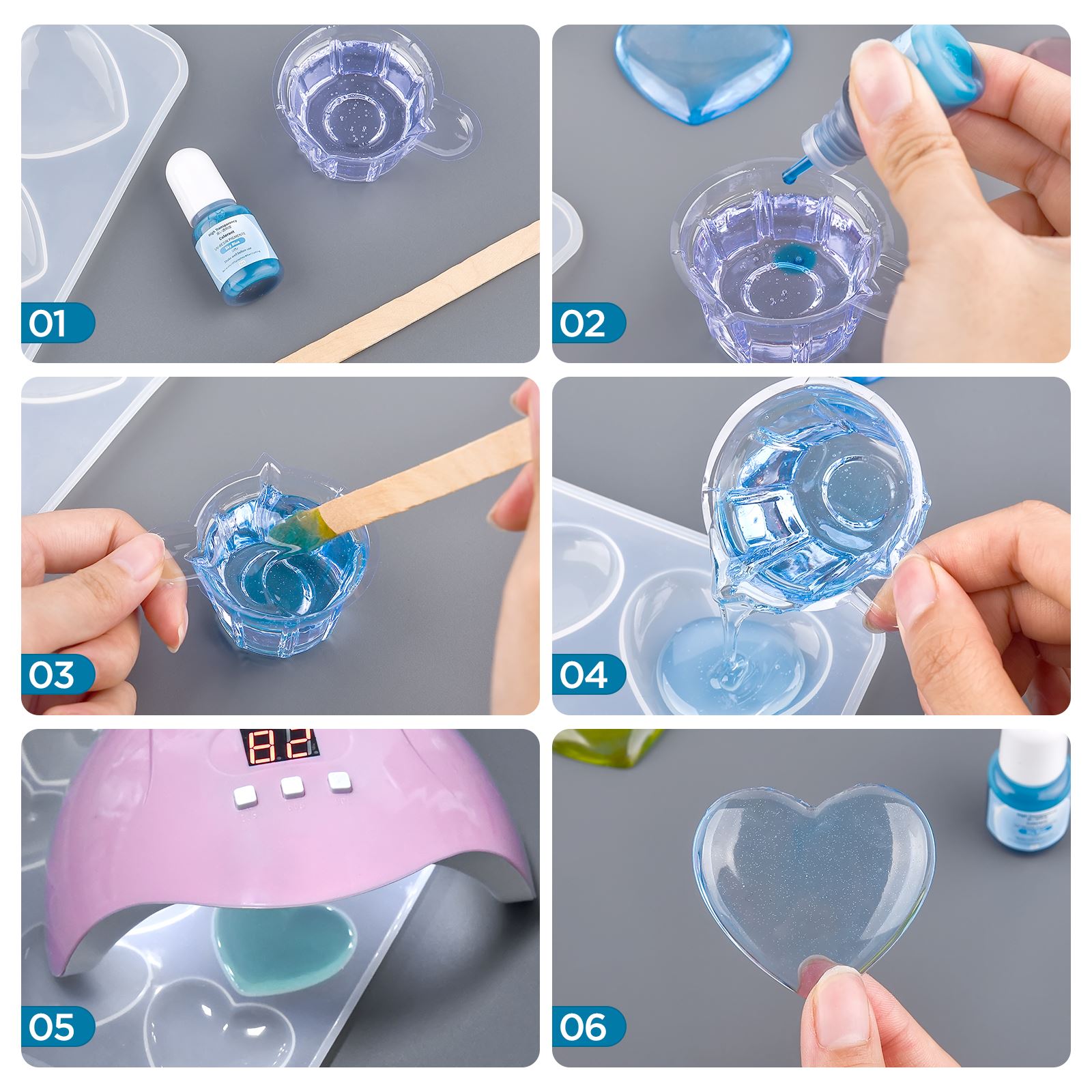 24 cores 5ml pigmento de resin - Resin Dye Opaque avaliação e preço
