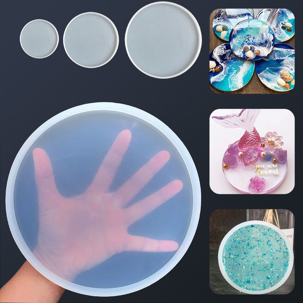 Silicone Resina Epóxi Coaster  - Resin Art Coasters avaliação e preço